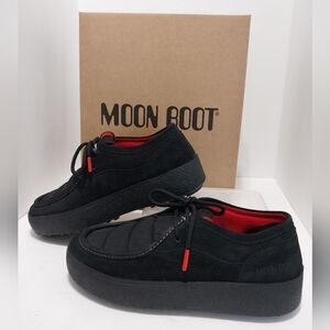 Moon‎ Boot Mtrack Wallaby Quilted suede sneakers, NWT, Size 10|EUR 42